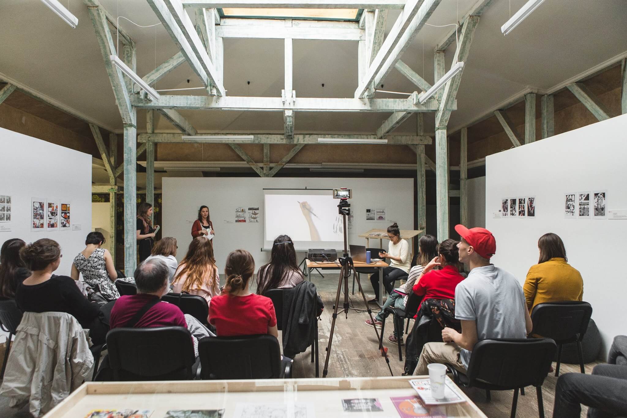 Bukarest Comicfestival Blickwinkel Präsentation