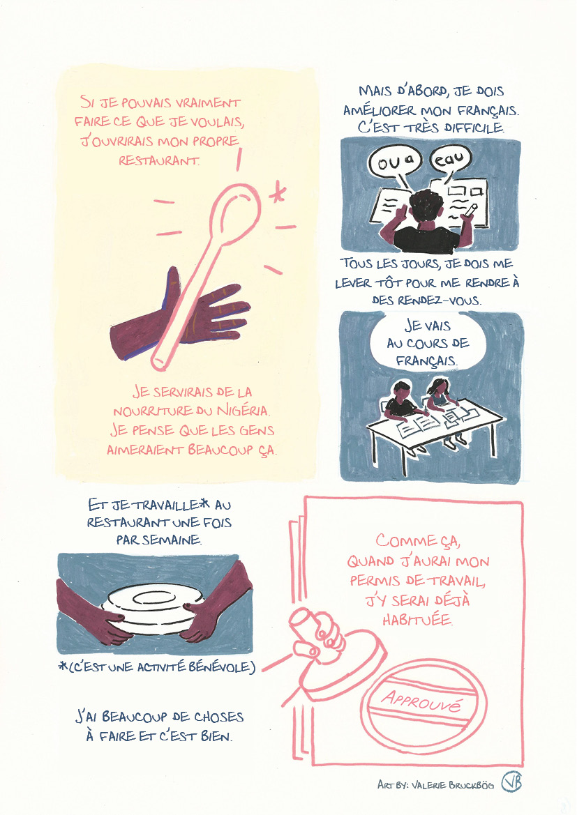 learning french immigration e interview 10fold comic 