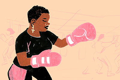 female boxing 10fold comic project erasmus+