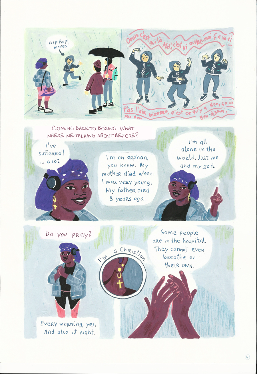 dancing hiphop, personal story, 10fold comic