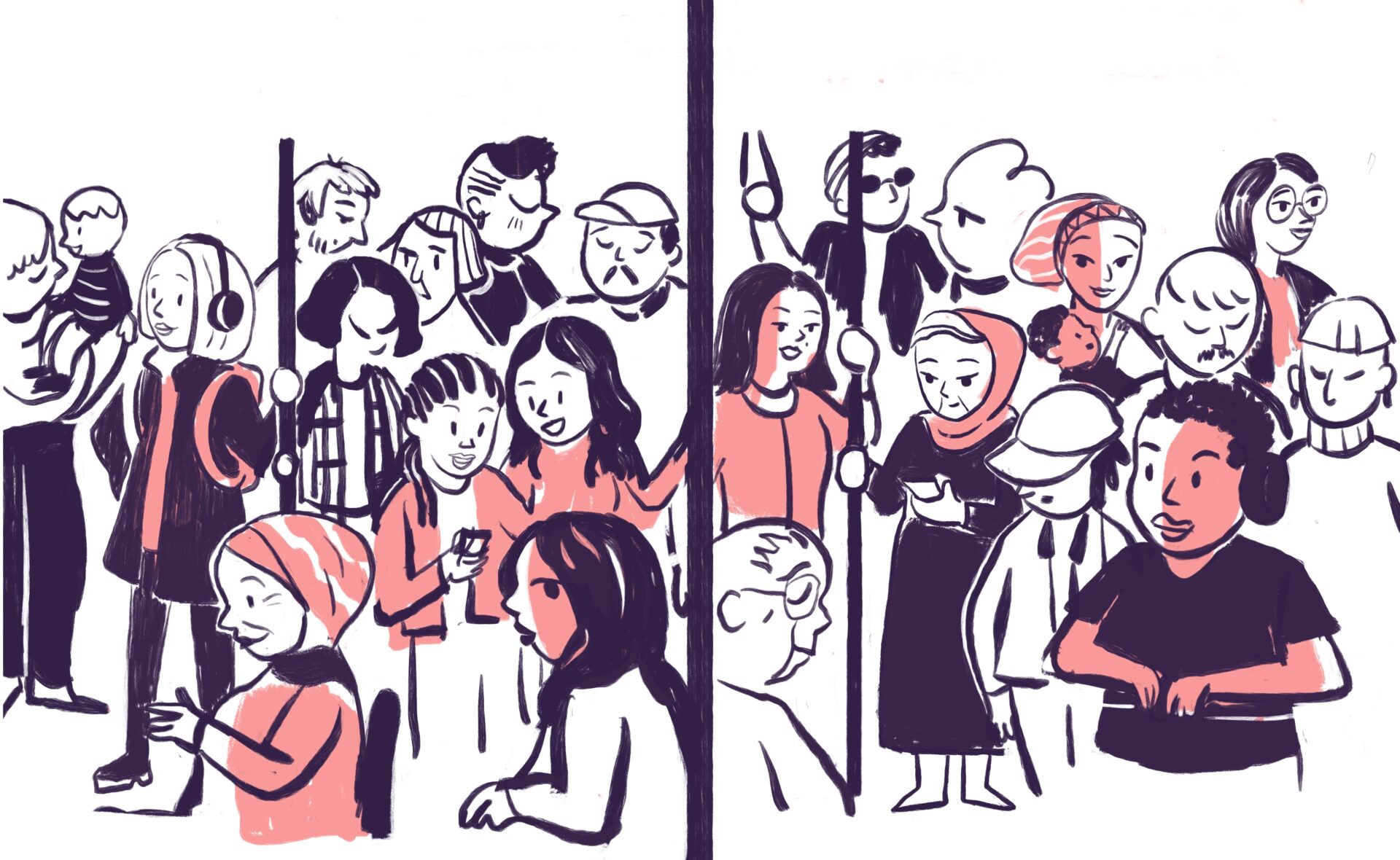 10fold Comics - stories against discrimination. 10 women talk about their experience